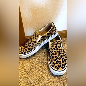 Leopard Print Vans